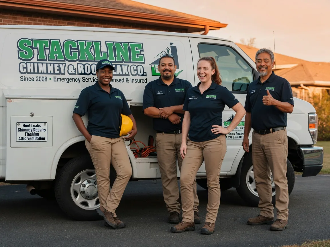 Chimney flashing repair company in Bancroft, WI